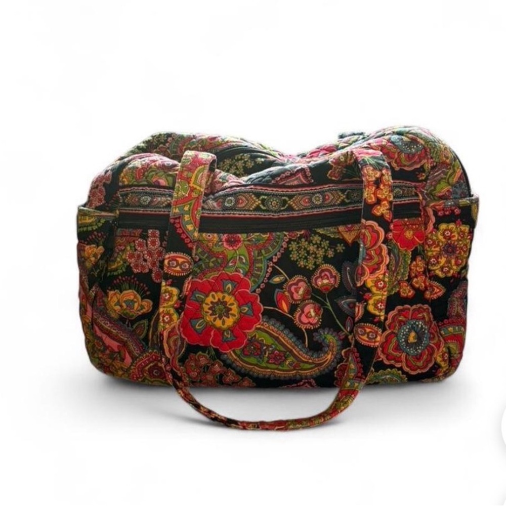 Vera Bradley -Discontinued color Symphony in hue Weekender bag